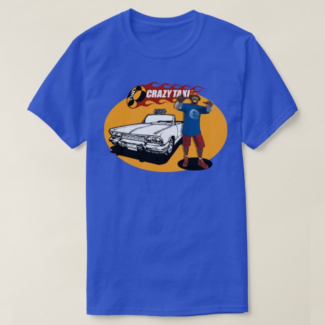 Crazy Taxi BD Joe T Shirt (Design framsida)