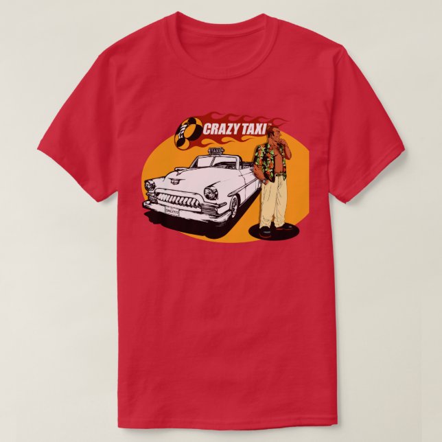 Crazy Taxi Gus T Shirt (Design framsida)