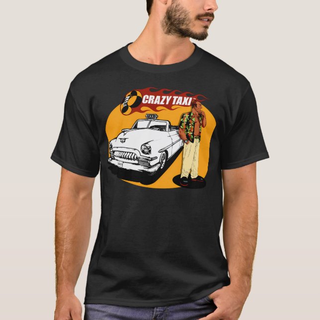 Crazy Taxi - Gus T Shirt (Framsida)