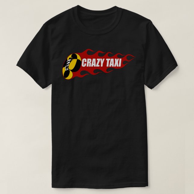 Crazy Taxi T Shirt (Design framsida)