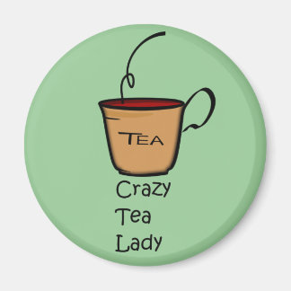 Crazy Tea Dam Magnet