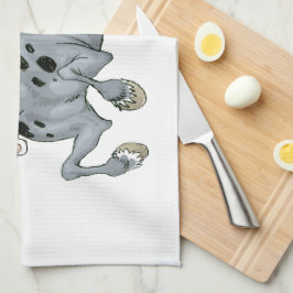 Crazy Tecknad Horse Kitchen Towel Kökshandduk