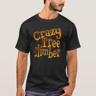 Crazy Träd Kliber i Guld Tee Shirt