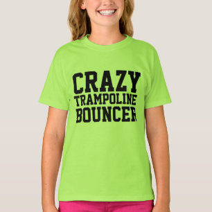CRAZY TRAMPOLINE BOUNCER Kids T-tröjor T-shirt