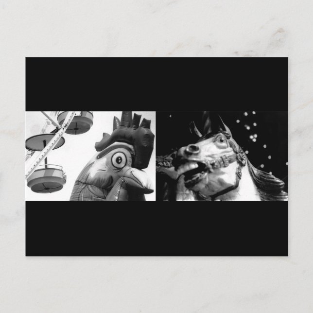 Crazy Tupp, träffa Crazy Horse Vykort (Framsida)