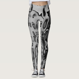 Crazy Unik Abstrakt Mönster Leggings
