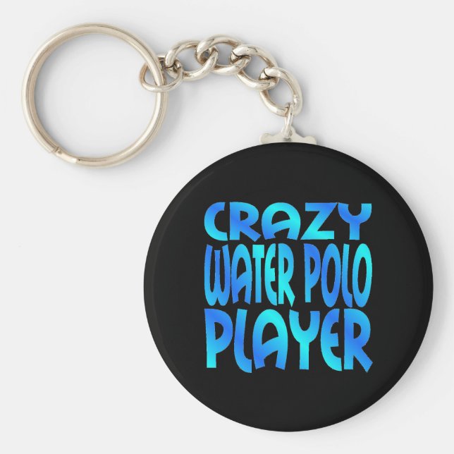 Crazy Vatten Polo Player Nyckelring (Framsidan)