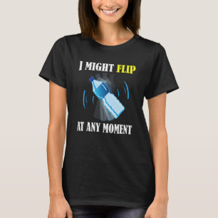 Crazy Vattenflaska Flipping T Shirt