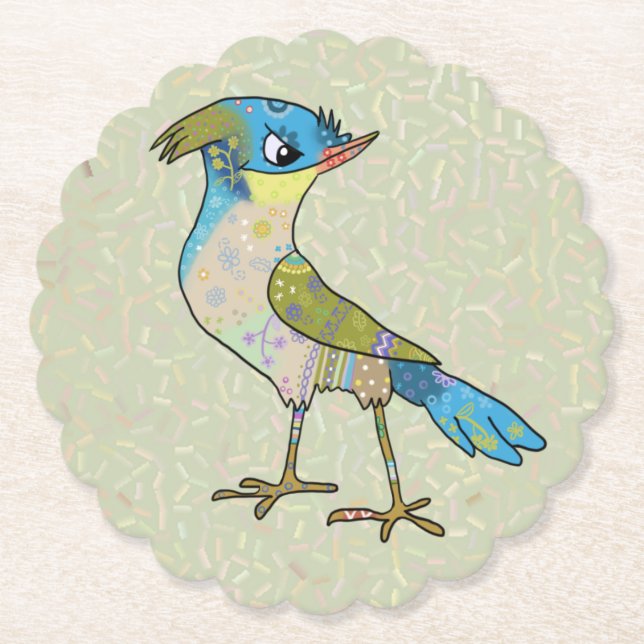 Crazy Vogel  Underlägg Papper (Framsida)
