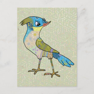 Crazy Vogel Vykort