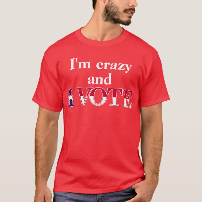 Crazy Vote Tröja (Framsida)