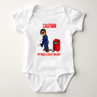 Crazy Welder Pappa Tecknad T-shirt