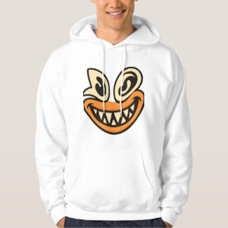 Crazy Wide-Smile Face – Unique Bold Graphic Tee Hoodie