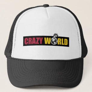 Crazy World Logotyp Truckerkeps