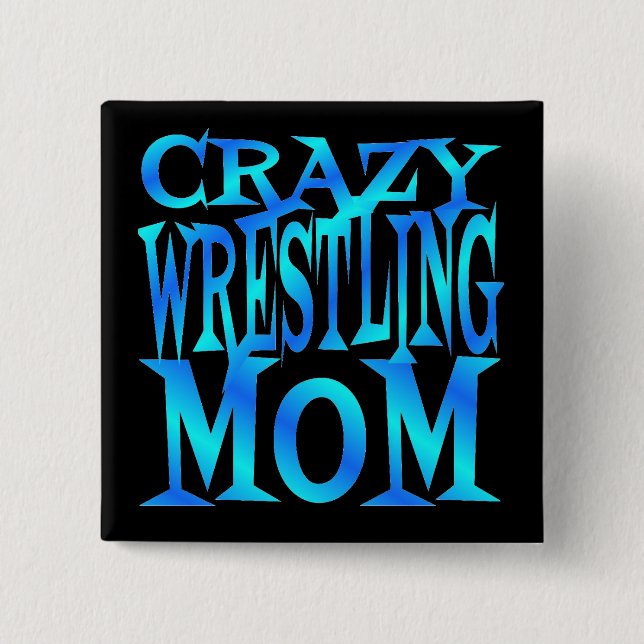 Crazy Wrestling Mamma Knapp (Framsida)