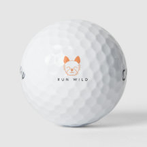 Crazy Yorkie Anpassningsbar Callaway Golf Boll 3-p