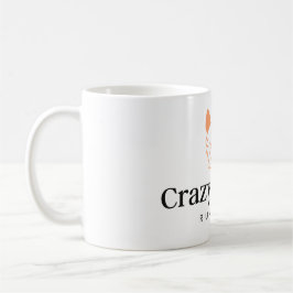 Crazy Yorkie ceramie-kaffe och hett mugg