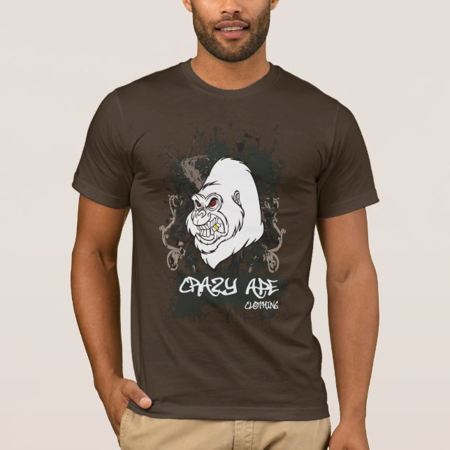 crazyapeclothing1 tee shirt (Framsida)