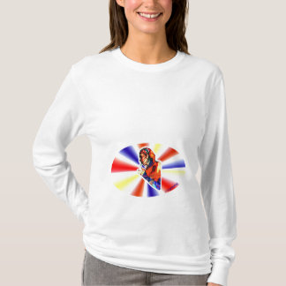crazyRetroShirt - girl - woman Tröja
