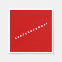CrazySexyCool Pappersservietter