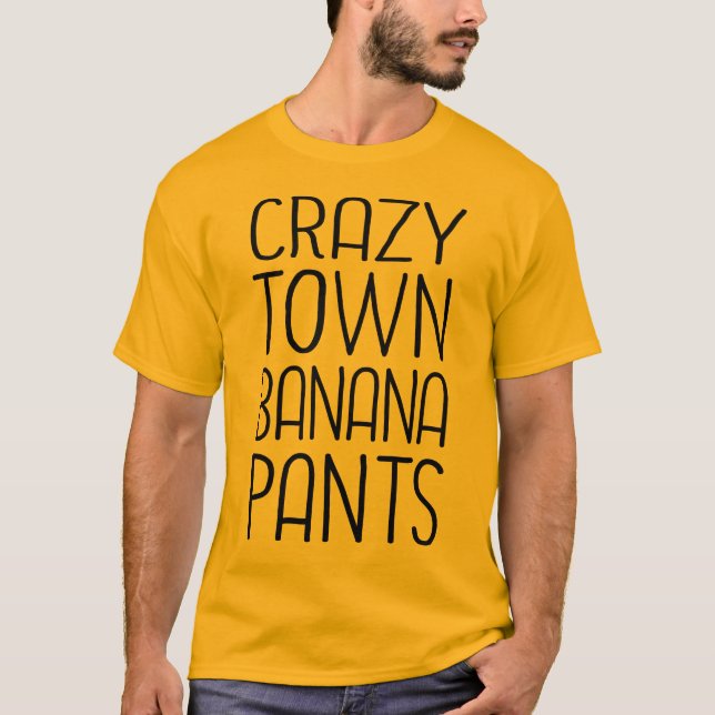 Crazytown bananbyxor t-shirt (Framsida)