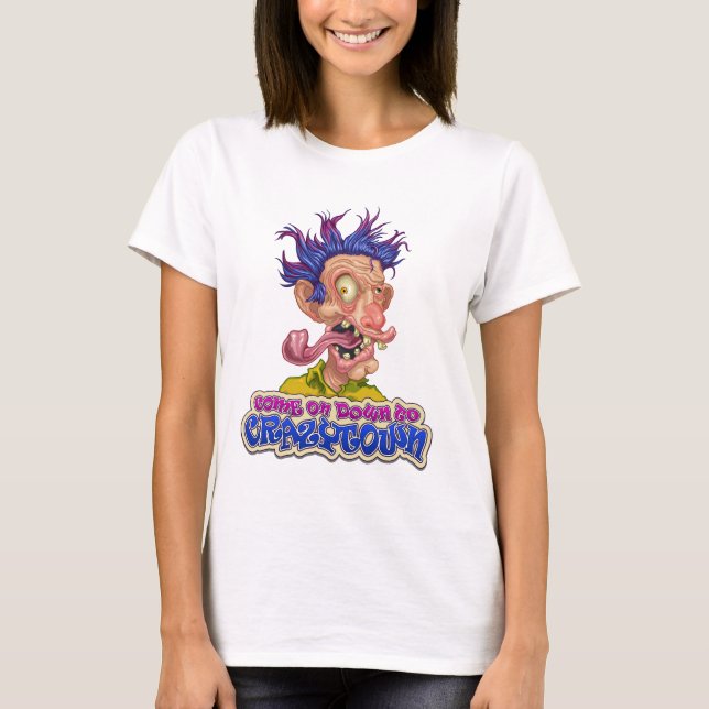 Crazytown Women's T-Shirt (Framsida)