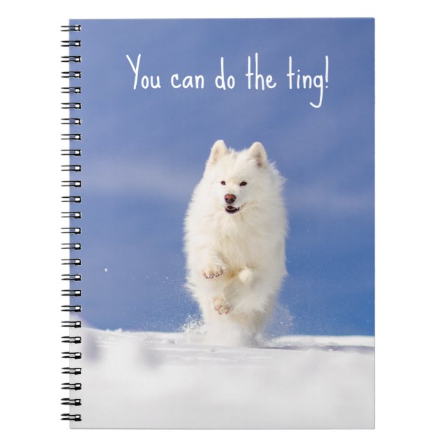 CRB Snow Bear Notebook Anteckningsbok (Framsidan)