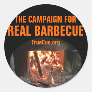 CRBBQ-klistermärkear Runt Klistermärke