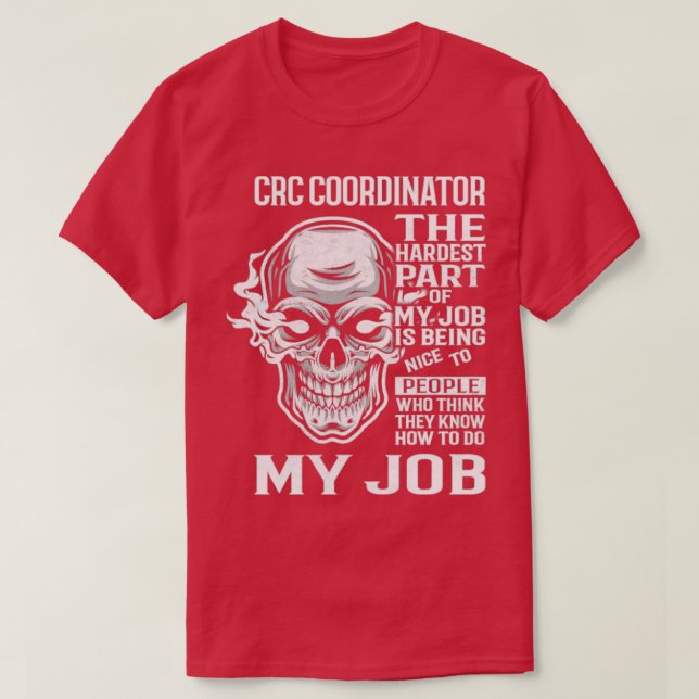 Crc-koordinator T Shirt (Design framsida)