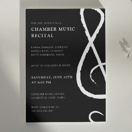 Crc-skäl (Conble Clef Chamber Music) Inbjudningar