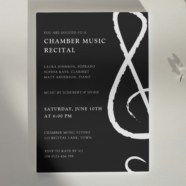 Crc-skäl (Conble Clef Chamber Music) Inbjudningar (Skapare uppladdad)