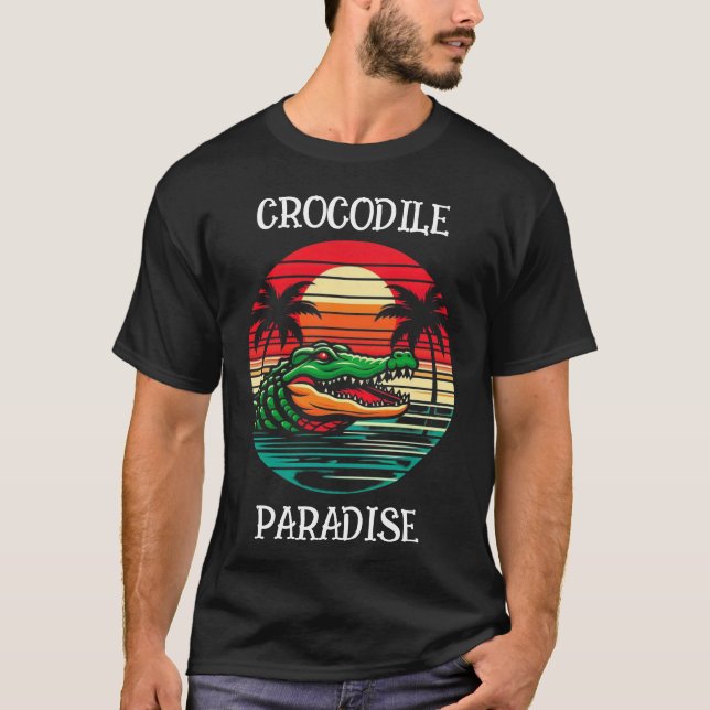CRCODILE PARADISE T SHIRT (Framsida)