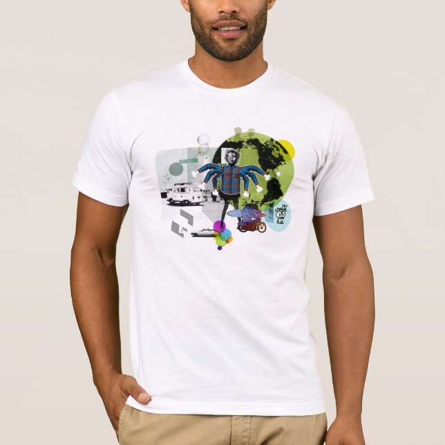 CRE8orDIE-spindel T Shirt (Framsida)