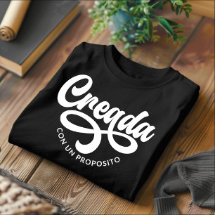 Creada Con Un Proposito Christian Spain T-Shirt