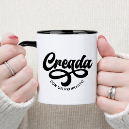 Creada Con Un Proposito Spain Christian Coffee Mugg