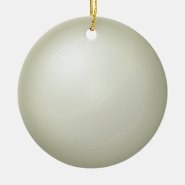 Cream 3d Sphere Effect Ornament (Framsidan)