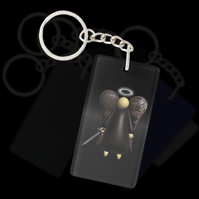 Cream Angel, Avenging Angel (dubbla sided) (Asian Avenging Angel keyring)