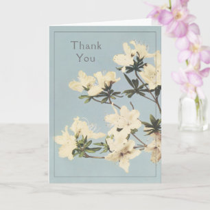 Cream Azalea Flowers Tack Kort