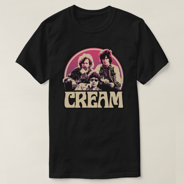 Cream Band Classic T-Shirt (Design framsida)