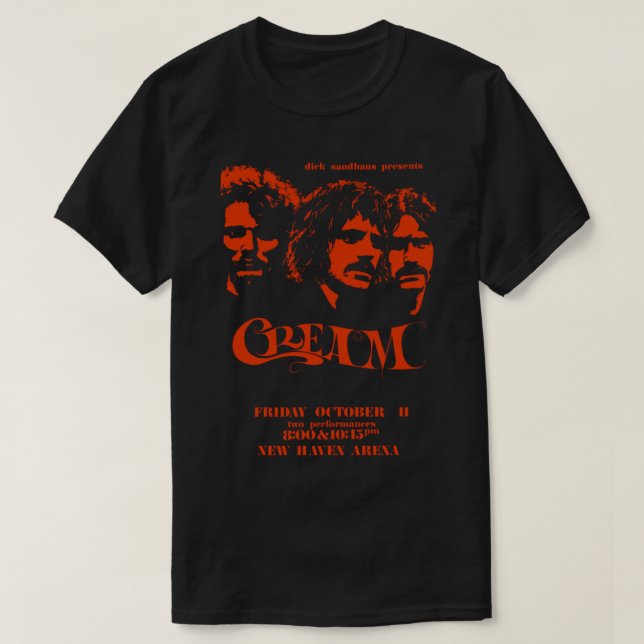 Cream Band Classic T-Shirt Copy (Design framsida)