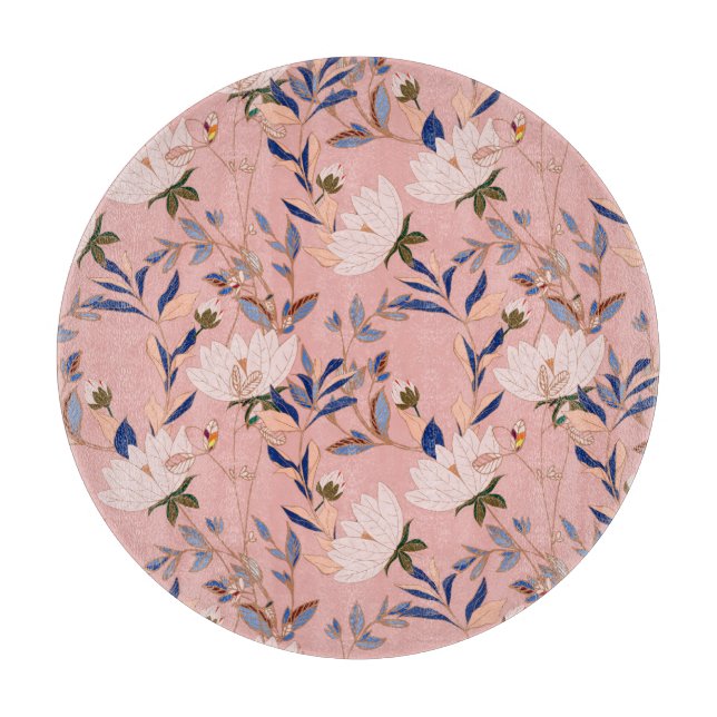Cream Beige Lilies: Rosa Seamless Background (Framsidan)