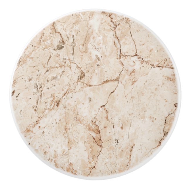 Cream Beige Marcular Knopp (Framsidan)