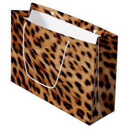 Cream Brown Leopard Skriv ut