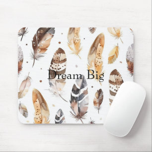 Cream Brown Native Feathers Musmatta