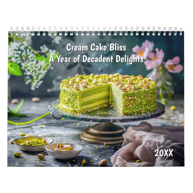 Cream Cake Bliss – A Year of Decadent Delights Kalender (Omslag)
