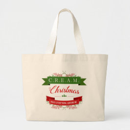 CREAM Christmas Rules! Jumbo Tote Tygkasse