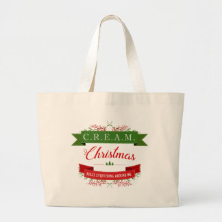 CREAM Christmas Rules! Jumbo Tote Tygkasse