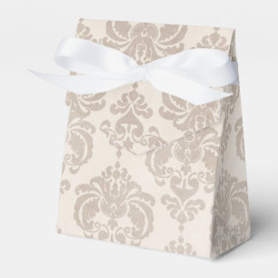 Cream Damask Presentaskar