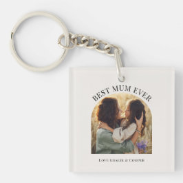Cream elegant Arch-fototypografi bäst morsa