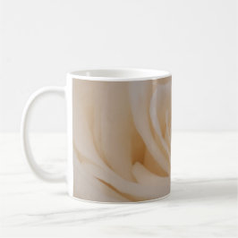 Cream Färgad Ro Closeup Kaffemugg